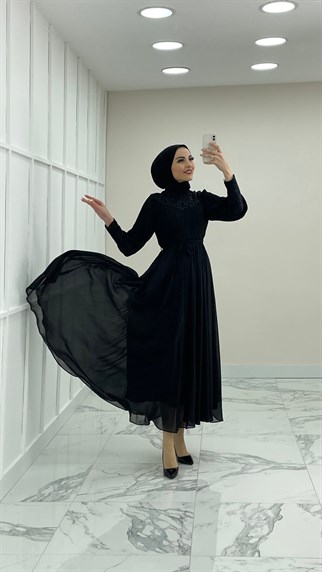 4466 R Abiye Elbise4