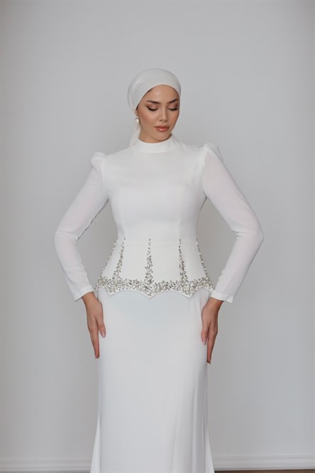 4484 T Sahra Abiye-Beyaz