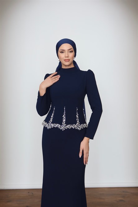 4484 T Sahra Abiye-Lacivert