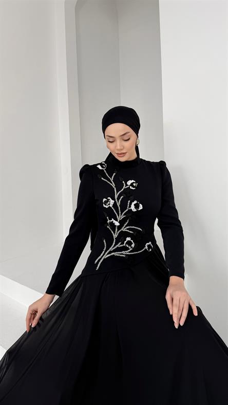 4526 Maysa Abiye-Siyah