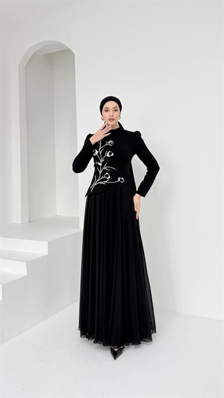 4526 Maysa Abiye-Siyah