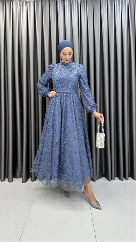 4533 T Likya Abiye-Mavi