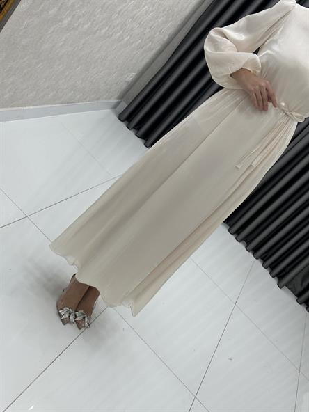 4619 T Janjan Elbise-Ekru