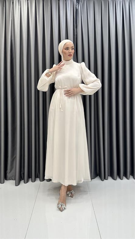 4619 T Janjan Elbise-Ekru