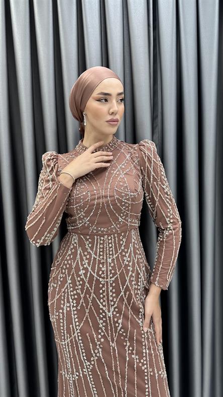 4813 H Rüya Abiye-Mocha