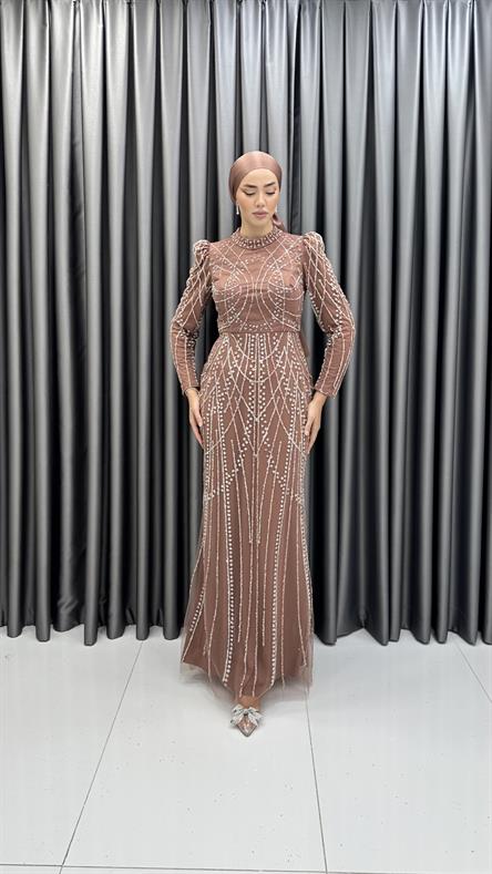 4813 H Rüya Abiye-Mocha