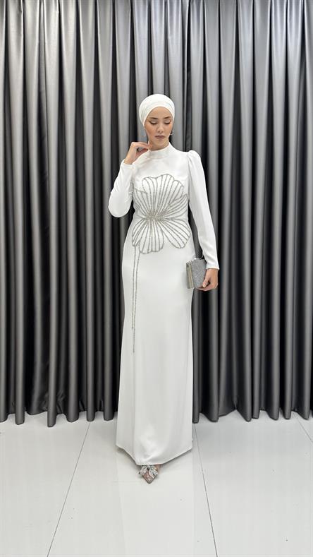 4928 Nursema Abiye-Beyaz