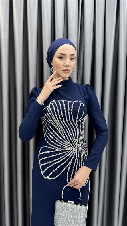 4928 Nursema Abiye-Lacivert