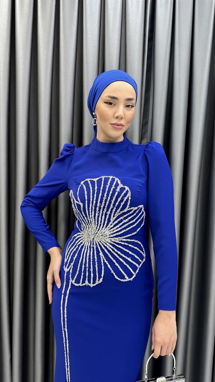 4928 Nursema Abiye-Saks Mavi