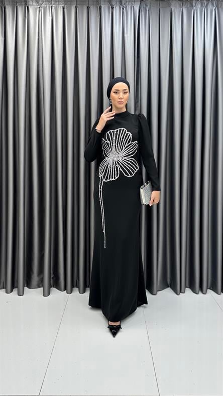 4928 Nursema Abiye-Siyah