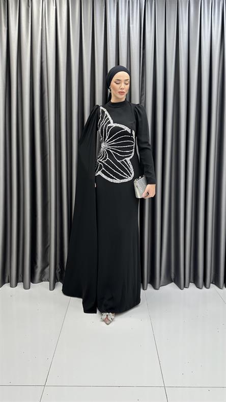 4935 H Selis Abiye-Siyah