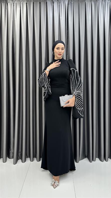 4939 Nurseda Abiye-Siyah