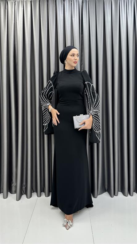 4939 Nurseda Abiye-Siyah