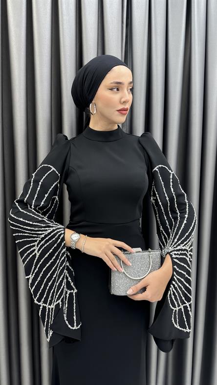 4939 Nurseda Abiye-Siyah