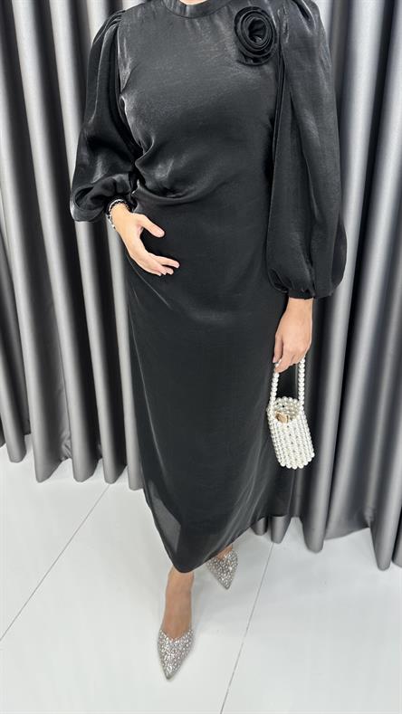 4972 S Abiye Elbise-Siyah