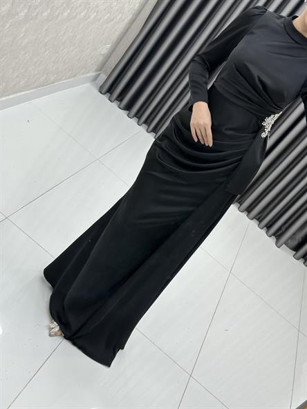 4973 Annabel Abiye-Siyah