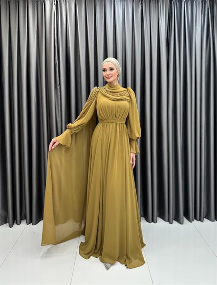 5017 H Ayende Abiye-Yağ Yeşili