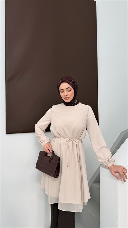 50318 F Bayan Tunik-Bej
