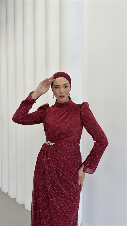5047 H Işıl Abiye-Bordo