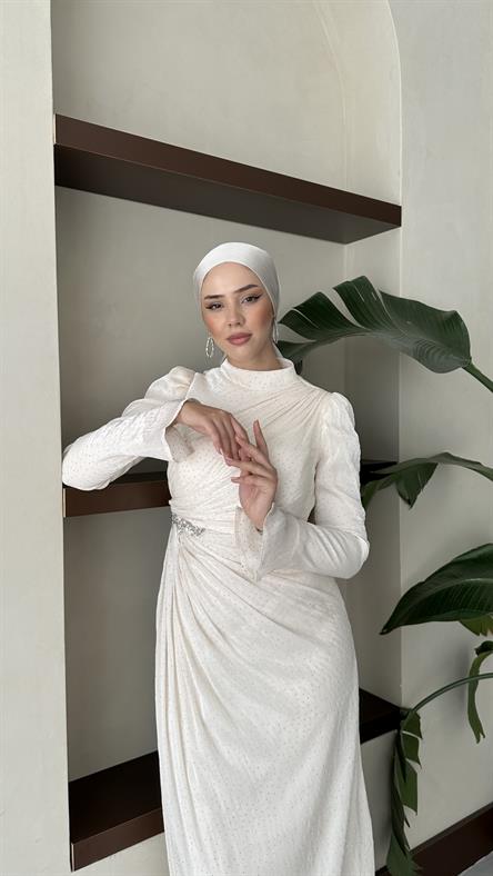 5047 H Işıl Abiye-Krem