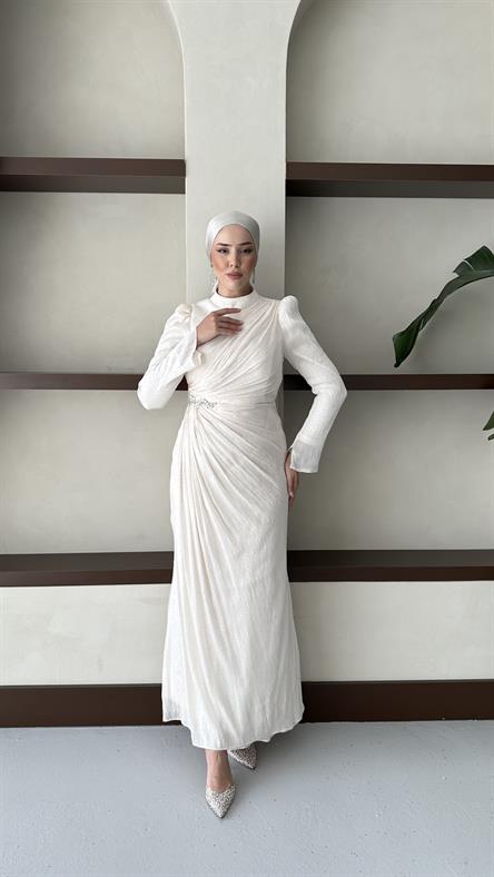 5047 H Işıl Abiye-Krem