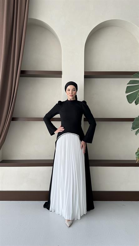 5104 H Tahran Abiye-Siyah