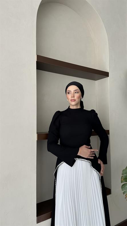 5104 H Tahran Abiye-Siyah