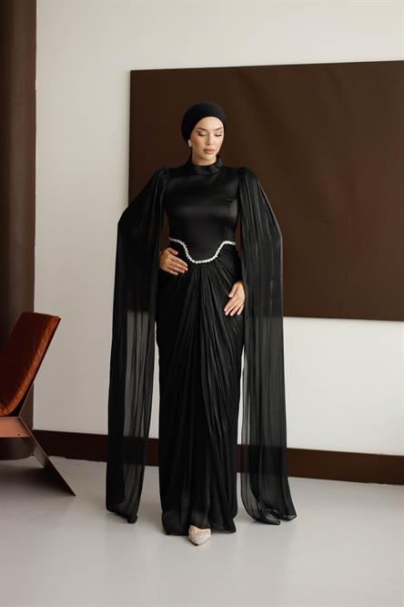 5131 H Şehrezat Abiye-Siyah