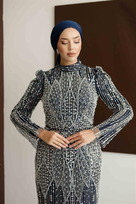 5153 H Nihall Abiye-Lacivert