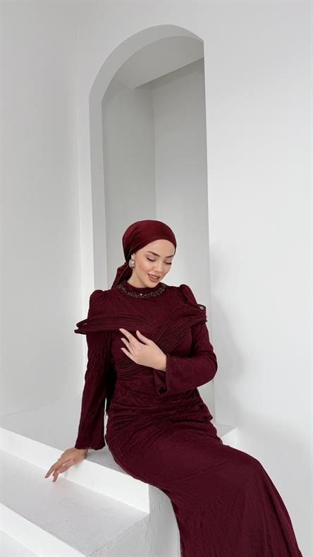5156 Haaland Abiye-Bordo
