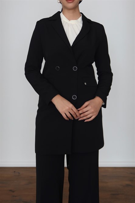 5163 N Blazer Ceket-Siyah