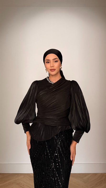 5181 H Tilda Abiye-Siyah