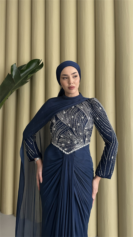 5196 H Dina Abiye-Lacivert