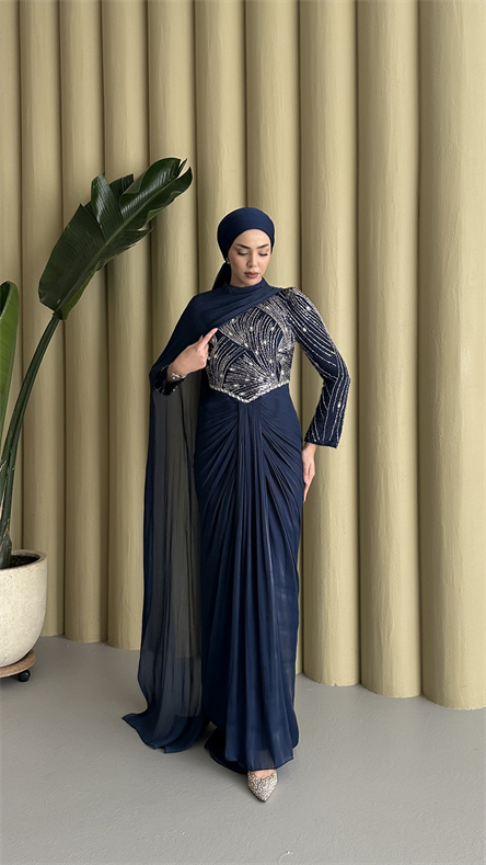 5196 H Dina Abiye-Lacivert