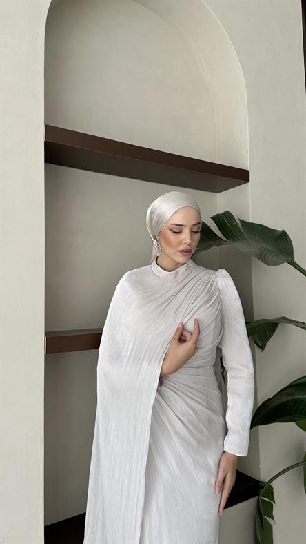 5214 D Abiye Elbise-Taş