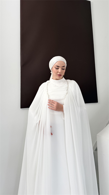 5214 H Ivory Abiye-Beyaz