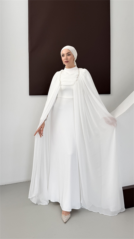 5214 H Ivory Abiye-Beyaz