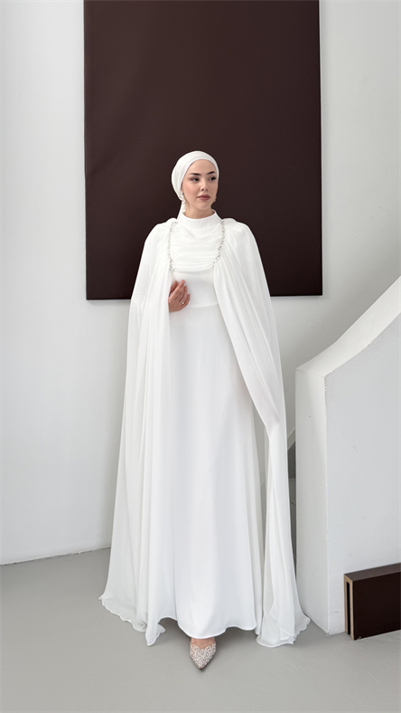 5214 H Ivory Abiye-Beyaz