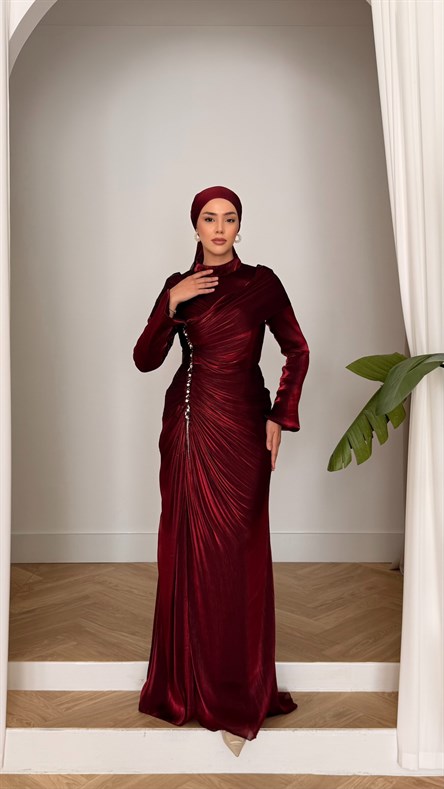 5221 H Favor Abiye-Bordo