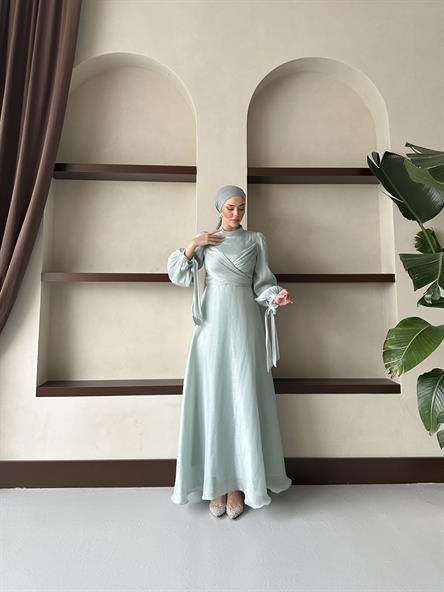 5222 D Kelebek  Abiye-Mint