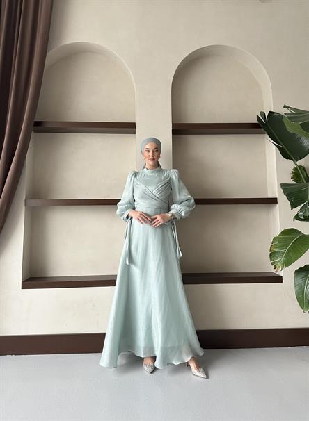 5222 D Kelebek  Abiye-Mint