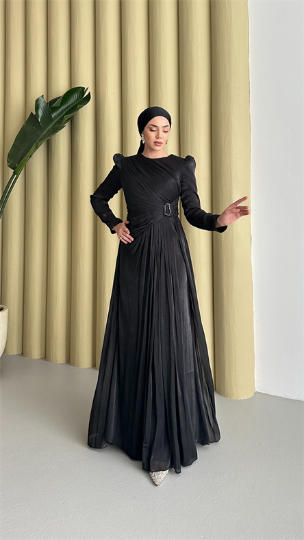 5504 H Elina Abiye-Siyah