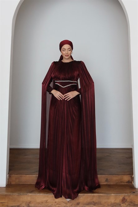 5511 H Bukhet Abiye-Bordo