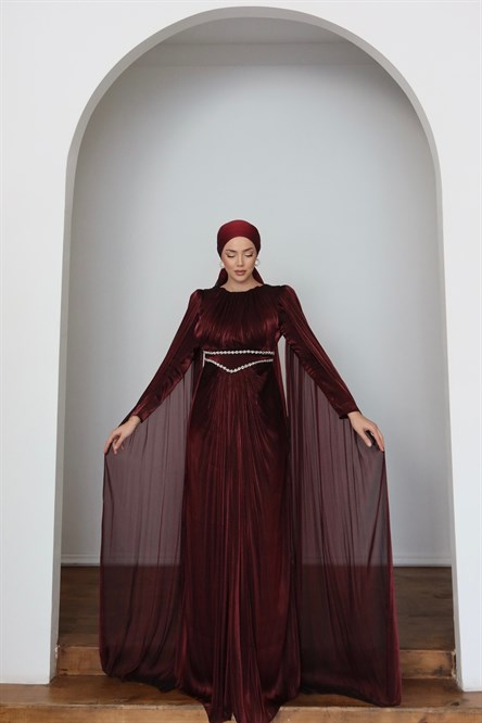 5511 H Bukhet Abiye-Bordo