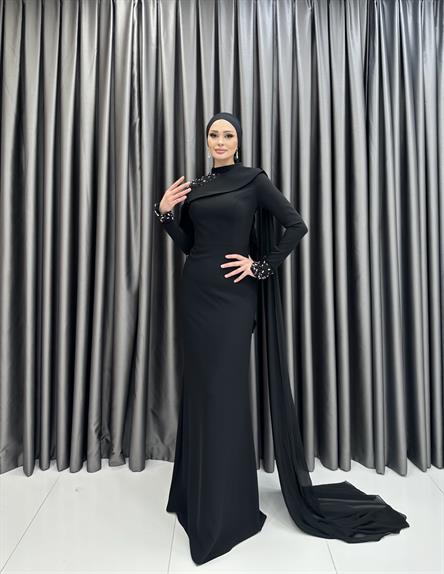 6080 F Mayra Abiye-Siyah