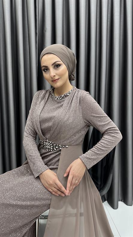 627-G6 Abiye Elbise-Vizon