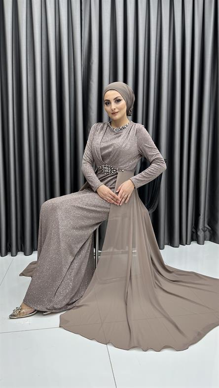627-G6 Abiye Elbise-Vizon