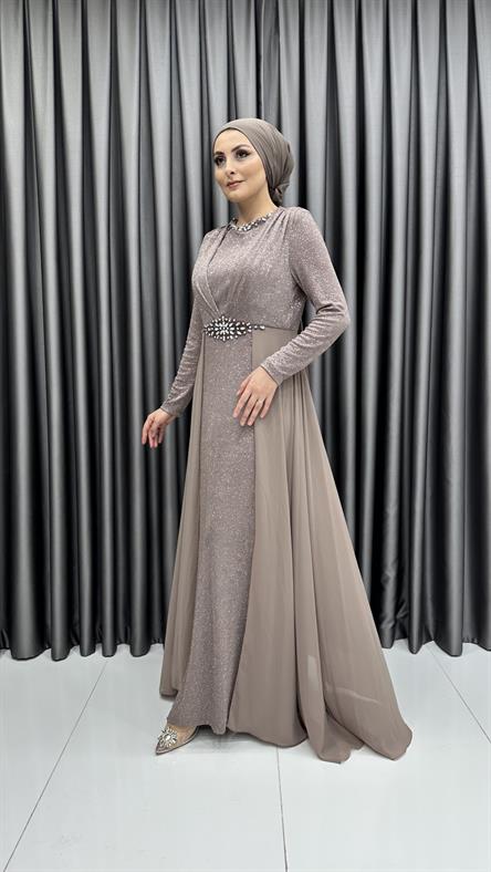 627-G6 Abiye Elbise-Vizon