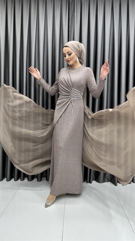 667 G Abiye Elbise-Vizon