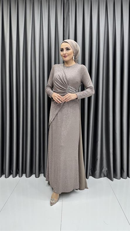 667 G Abiye Elbise-Vizon